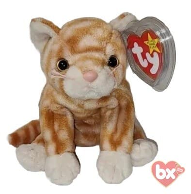 Ty Beanie Baby Amber the Cat 1999 Vintage Very Good Condition