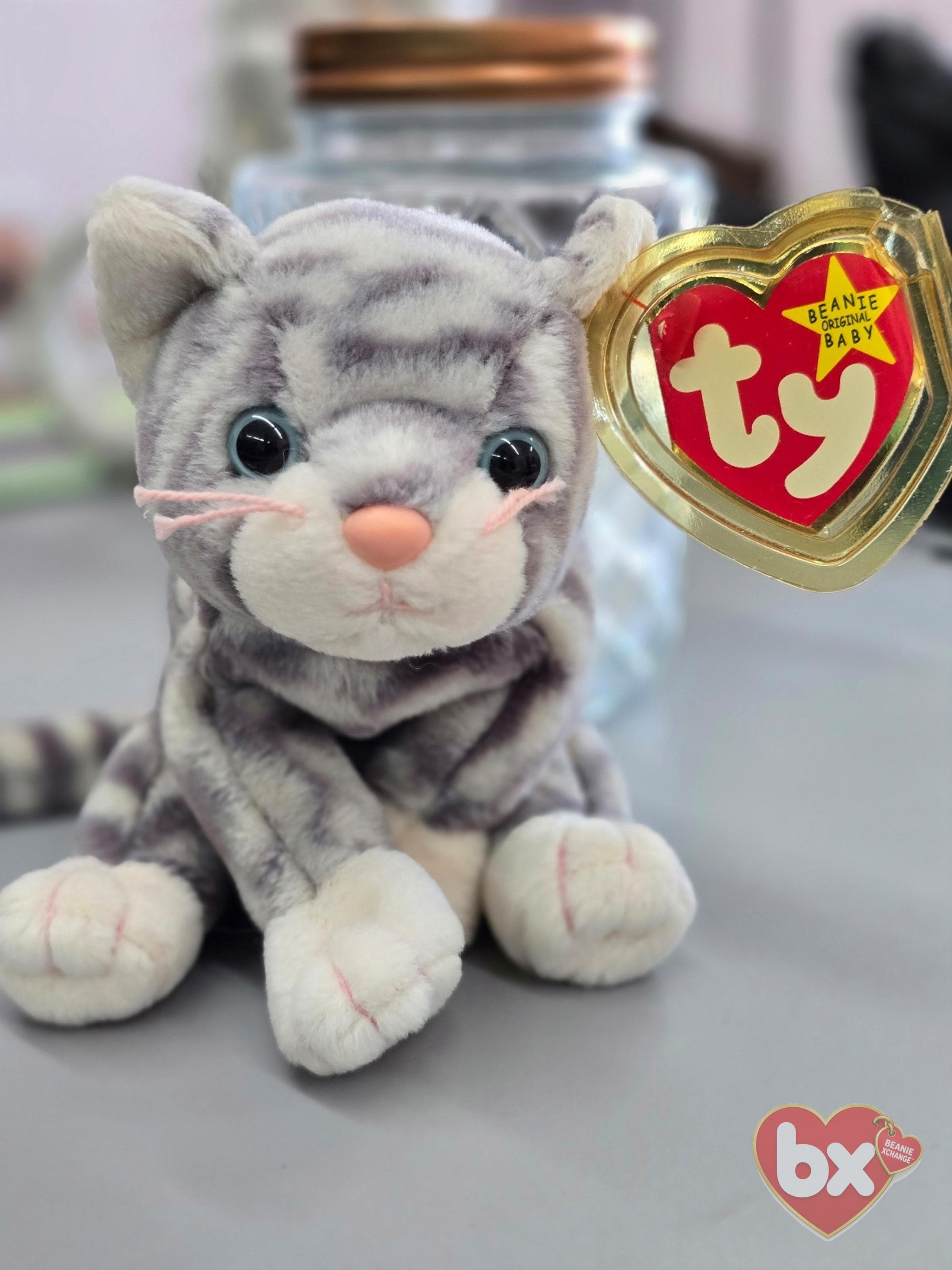 Silver — Ty Beanie Baby cat (1999) Silver — Ty Beanie Baby cat (1999)