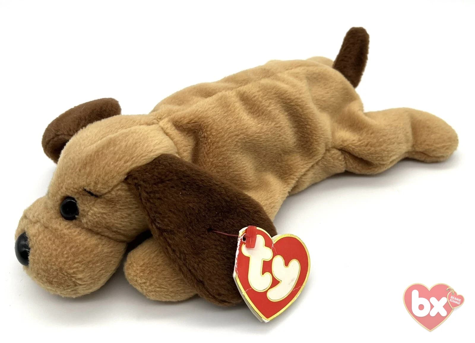 Ty Beanie Baby Bones the Dog 1994 Style #4001 Vintage Rare