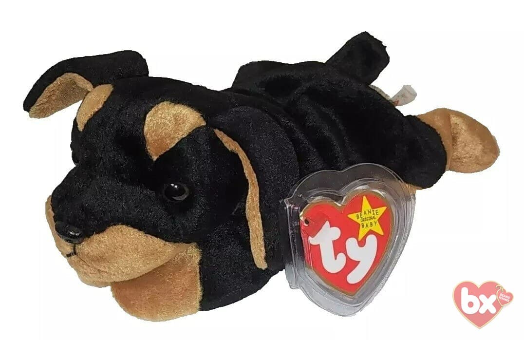 Ty Doby the Doberman Beanie Baby 1996 Vintage Good Condition