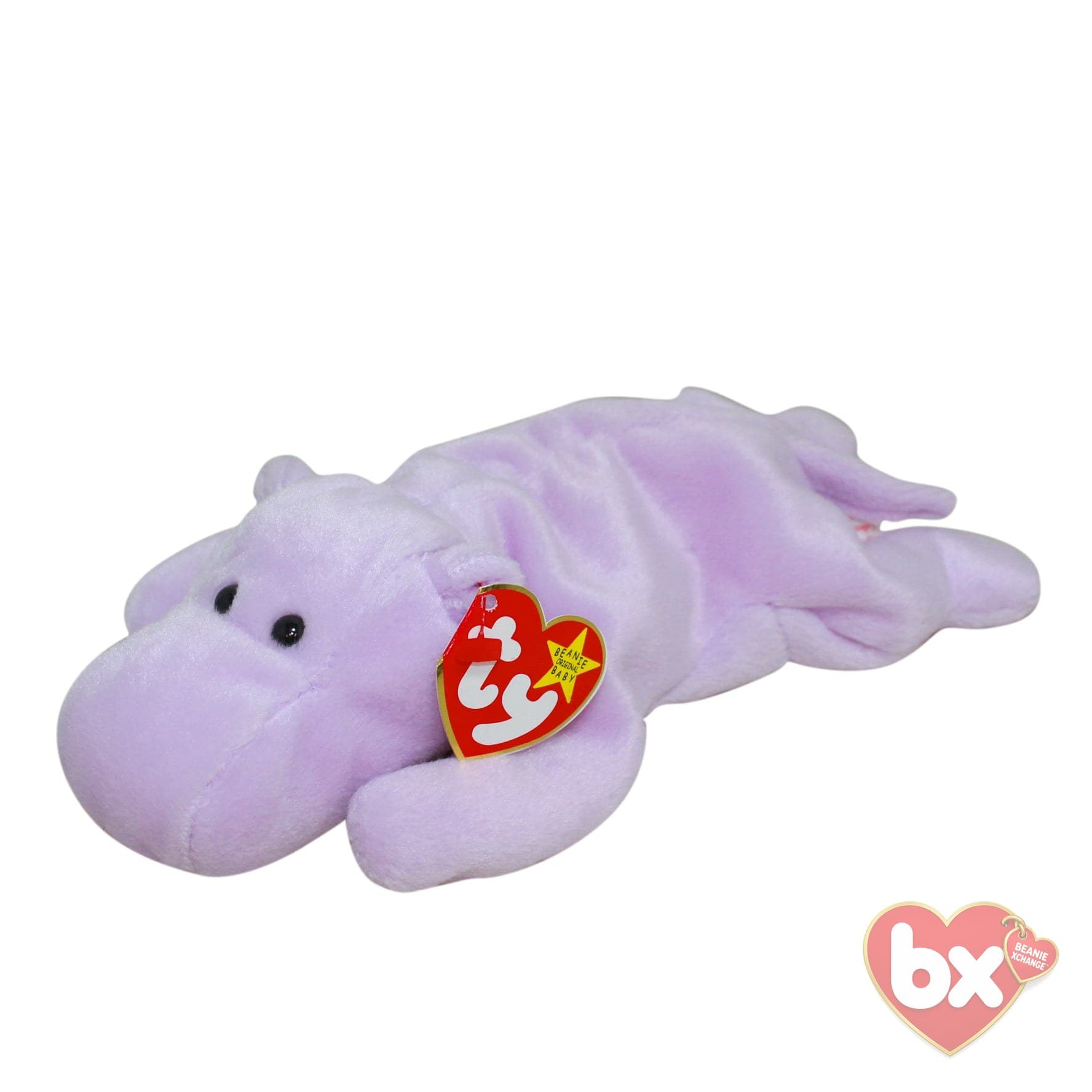 Ty Beanie Baby Happy the Hippopotamus 1994 Style #4061 Vintage