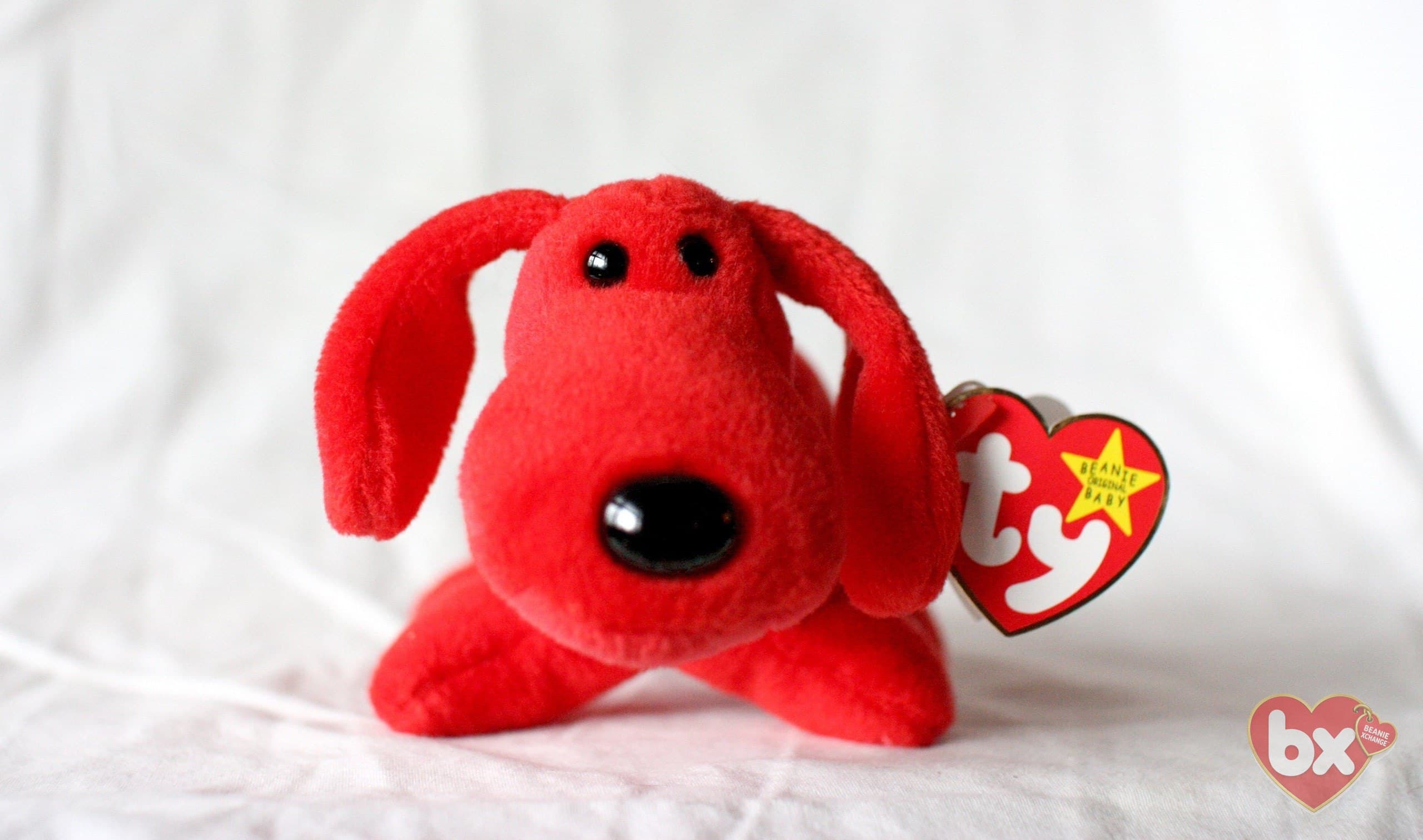 Ty Beanie Baby Rover the Dog 1996 Style #4103 Vintage Red Retired
