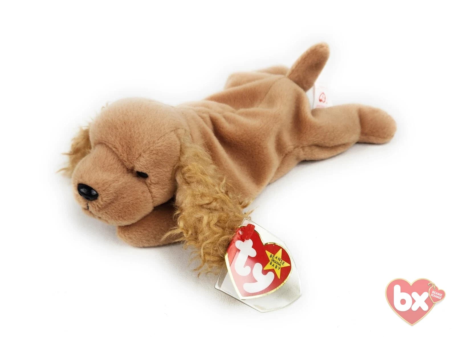 Ty Beanie Baby Spunky the Cocker Spaniel 1997 Style #4019 Vintage