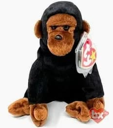 Ty Beanie Baby Congo the Gorilla 1996 Style #4160 Vintage Good Condition