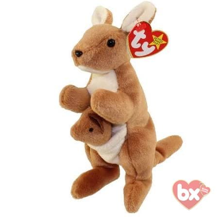Ty Beanie Baby Pouch the Kangaroo 1996 Style #4161 Vintage