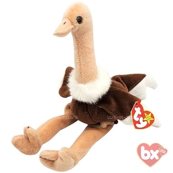 Stretch — Ty Beanie Baby ostrich (1997) Stretch — Ty Beanie Baby ostrich (1997)