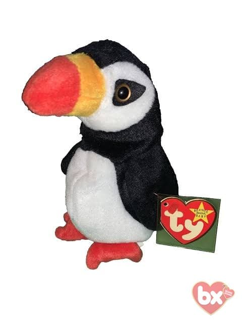 Ty Beanie Baby Puffer the Puffin 1998 Style 4075 Vintage Good Condition