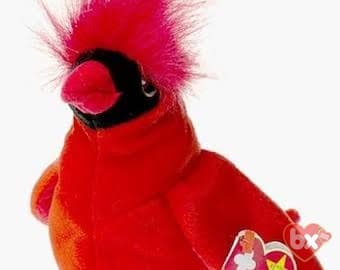 Mac — Ty Beanie Baby cardinal (1998) Mac — Ty Beanie Baby cardinal (1998)