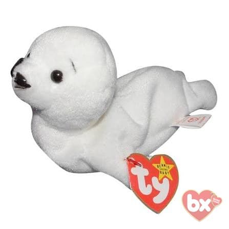 Ty Beanie Baby Seamore the Seal 1994 Style 4027 MWMT Retired