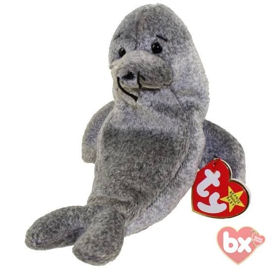 Ty Beanie Baby Slippery the Seal 1999 MWMT Vintage