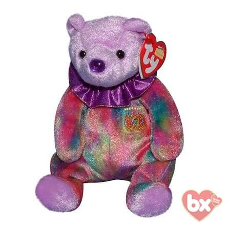 Ty Beanie Baby February Bear 2001 Style 40501 Retired Excellent Condition