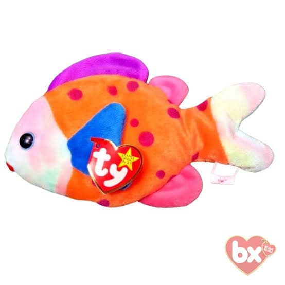 Lips — Ty Beanie Baby fish (1999) Lips — Ty Beanie Baby fish (1999)