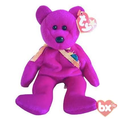 Ty Millennium Bear 1999 Style #4227 | Vintage | Good Condition — Ty Beanie Baby