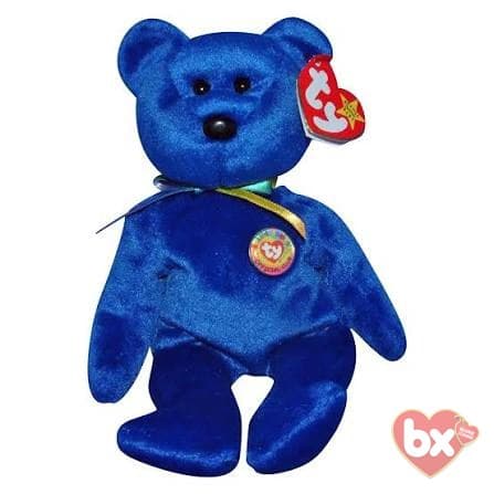 Ty Beanie Baby Clubby the Bear 1998 Retired Style 4940 BBOC Series