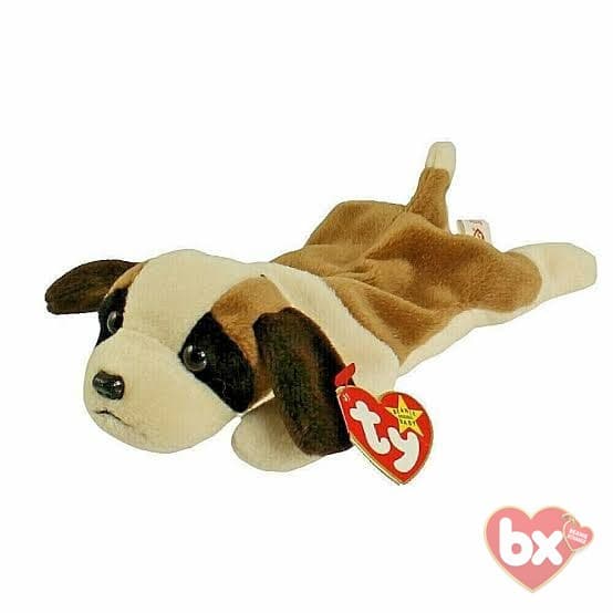 Ty Beanie Baby Bernie the St. Bernard 1997 MWMT Vintage Retired