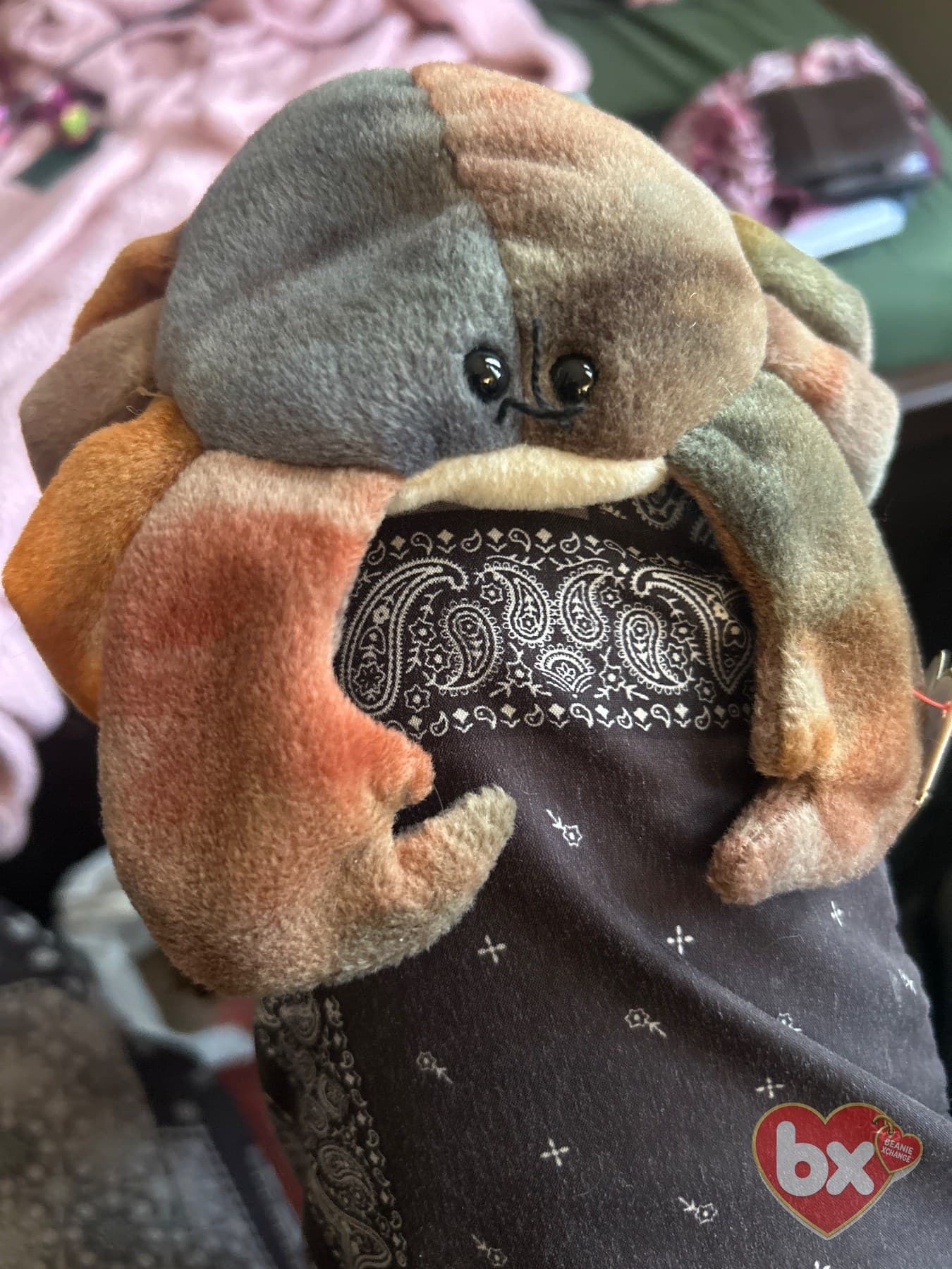 Ty Claude the Crab 1996 Vintage Beanie Baby 4083 | Good Condition