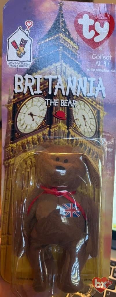 Britannia — Ty Beanie Baby