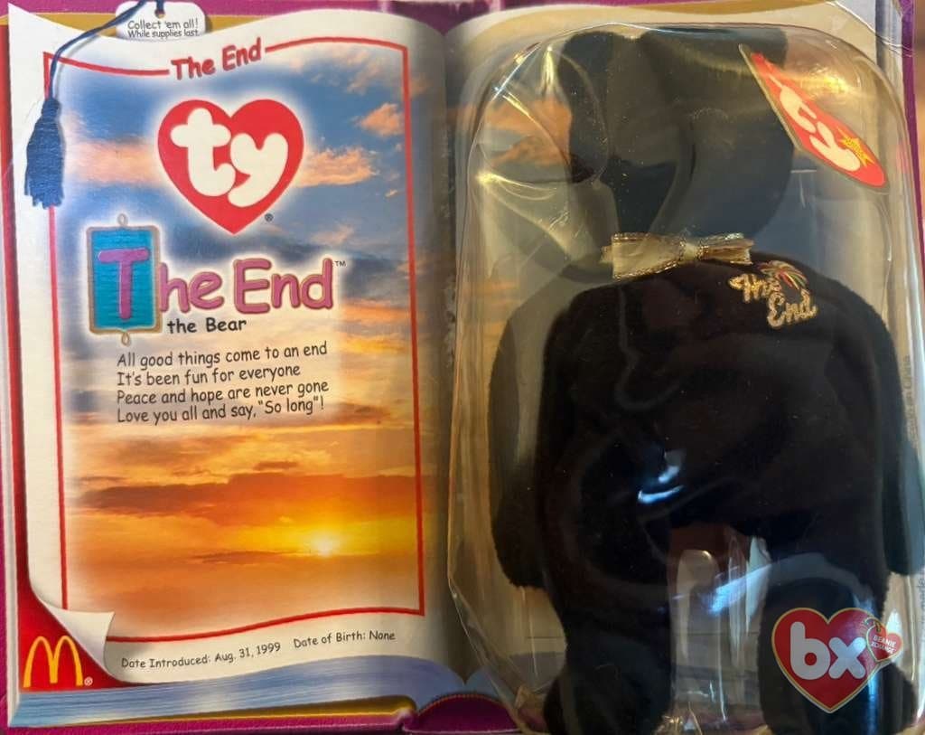 The End — Ty Beanie Baby