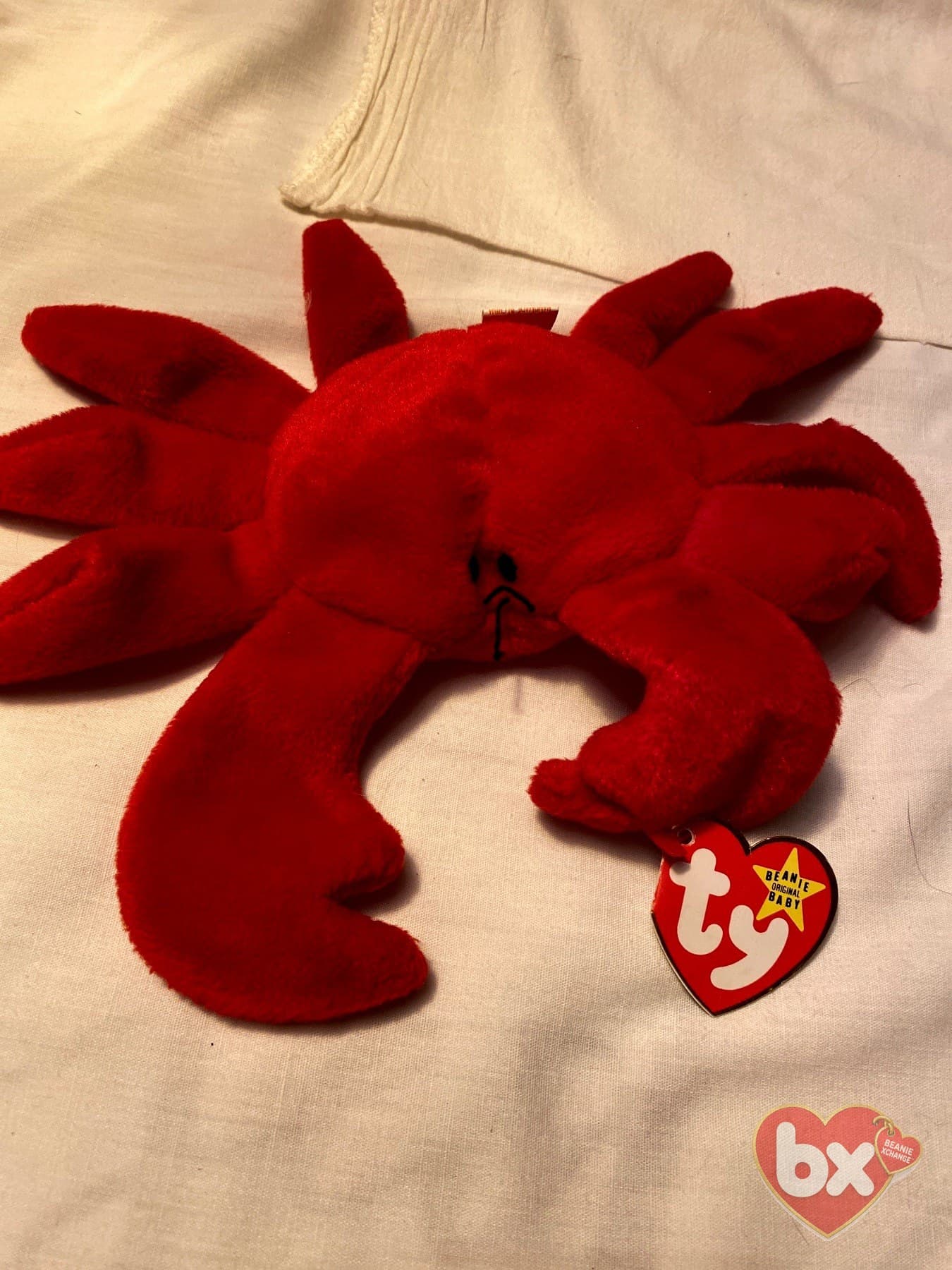 Digger — Ty Beanie Baby crab (1994) Digger — Ty Beanie Baby crab (1994)