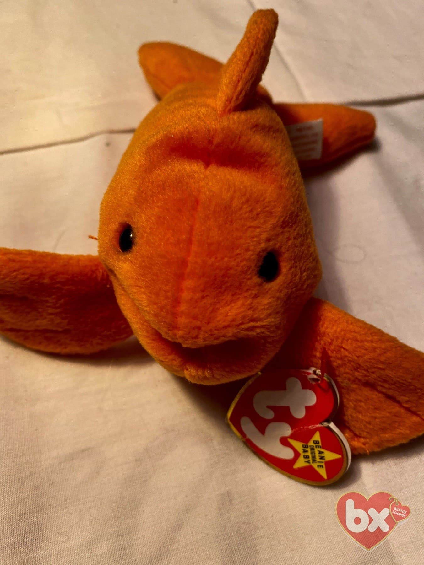 Goldie — Ty Beanie Baby goldfish (1994) Goldie — Ty Beanie Baby goldfish (1994)