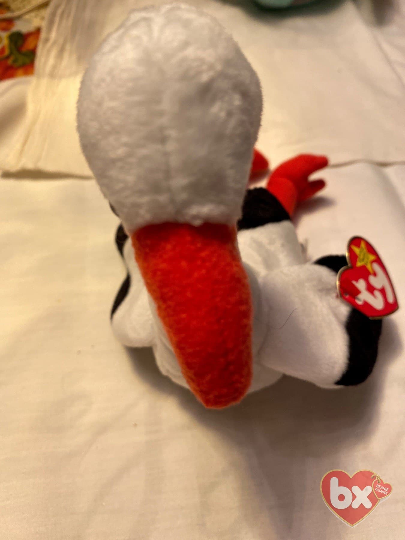 Stilts — Ty Beanie Baby stork (1999) Stilts — Ty Beanie Baby stork (1999)