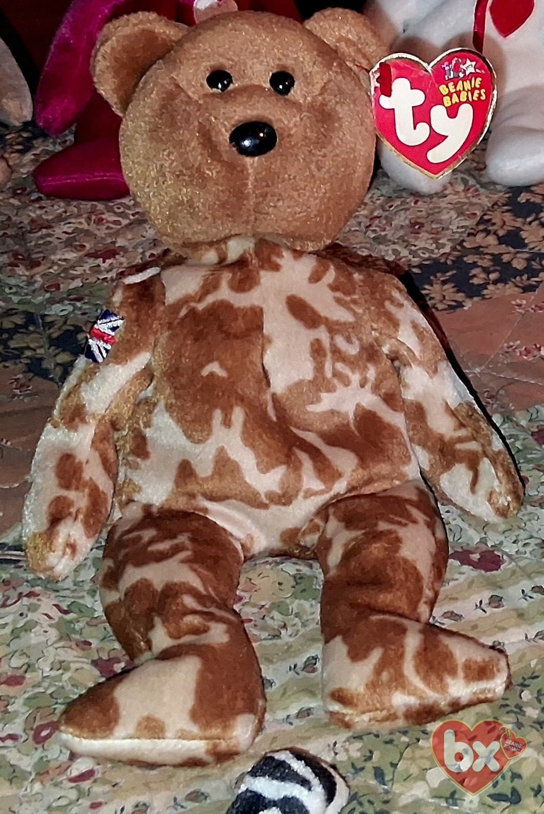 Hero — Ty Beanie Baby bear Hero — Ty Beanie Baby bear