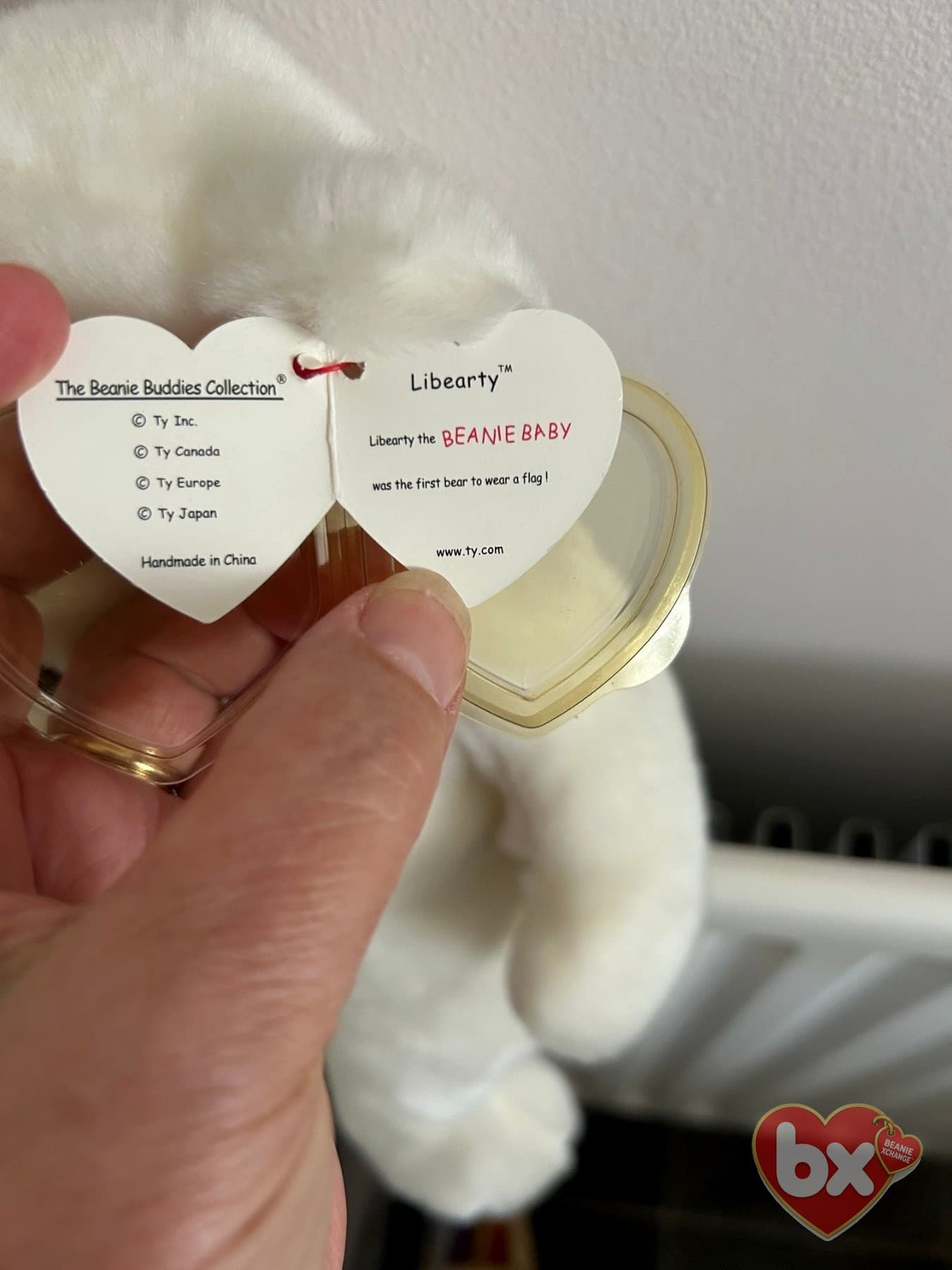 Libearty — Ty Beanie Baby bear (1996) Libearty — Ty Beanie Baby bear (1996)